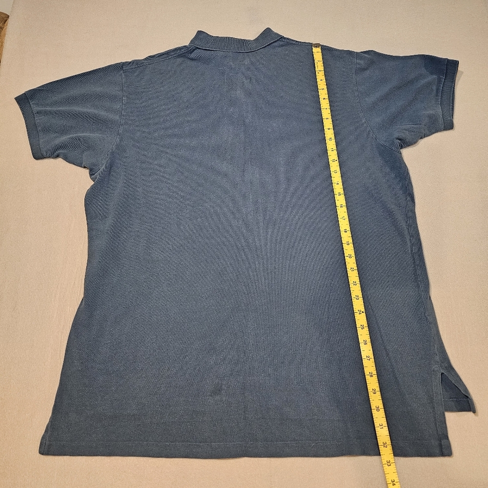 Ralph Lauren Vintage Men's Blue Polo Shirt Size XXL - Picture 2 of 6